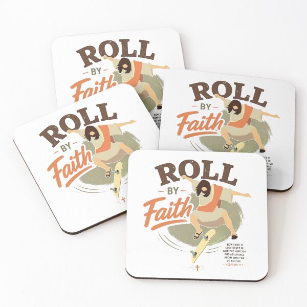 Item preview, Roll by Faith Jesus Skateboarding designed and sold by Noirvasca.