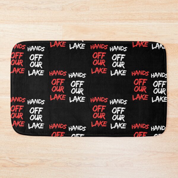 Item preview, Hands off our lake! designed and sold by 2Cheesy4U.