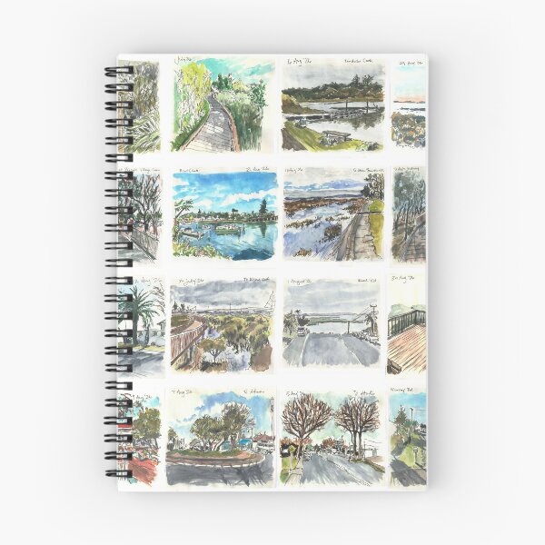 Item preview, Sketches from around Te Atatu, New Zealand designed and sold by jennyjeffries.
