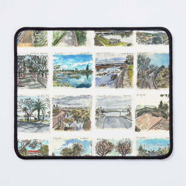 Item preview, Sketches from around Te Atatu, New Zealand designed and sold by jennyjeffries.