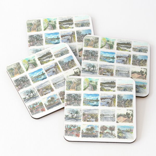 Item preview, Sketches from around Te Atatu, New Zealand designed and sold by jennyjeffries.