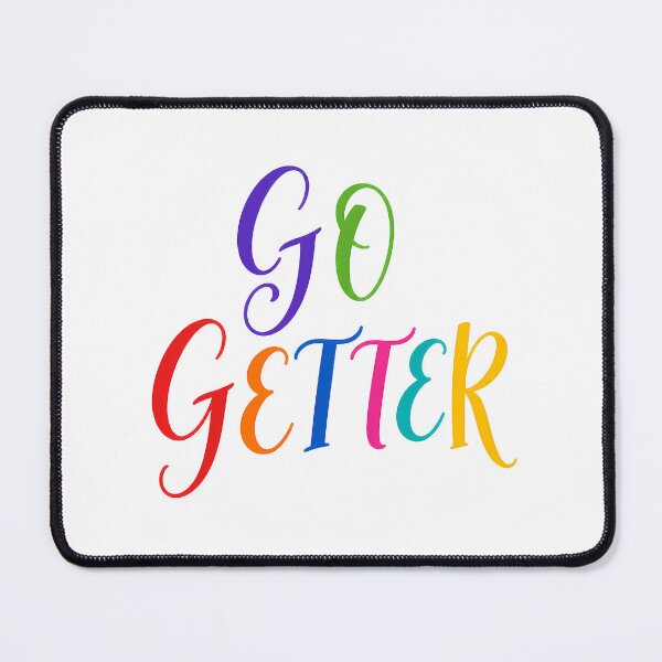 Item preview, Go Getter Motivational Typography | Bold Inspirational Quote Design | Gift for Entrepreneurs & Ambitious Hustlers designed and sold by Ruchi73.