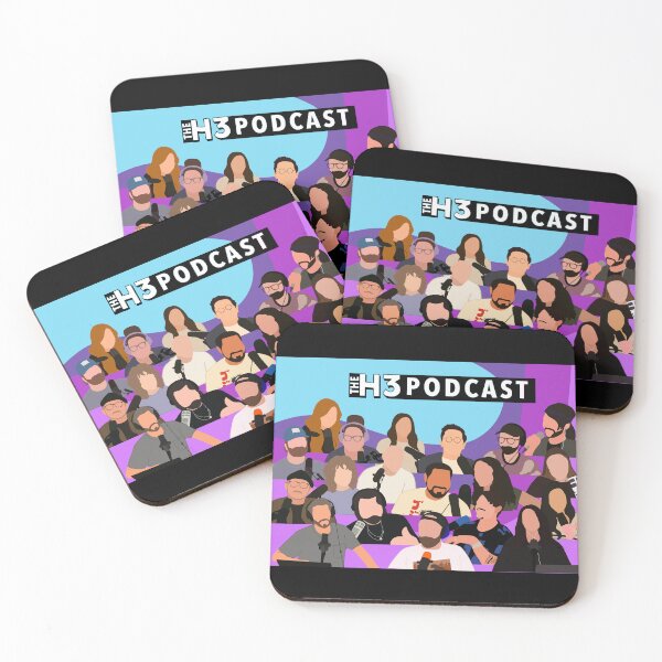 Item preview, H3 podcast crew designed and sold by Ally's stickers and products.