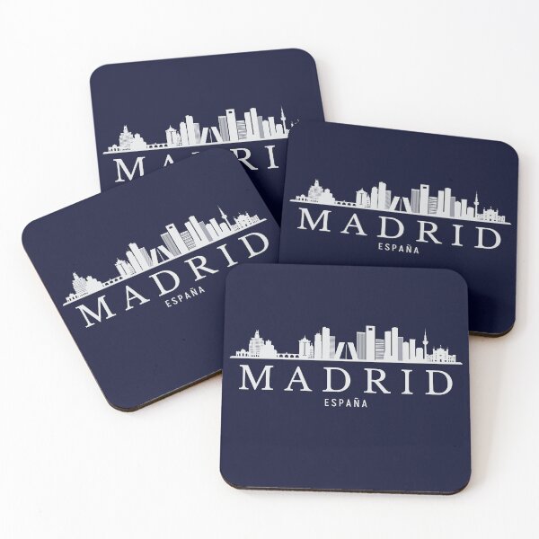 Item preview, Madrid skyline, Madrid, Spain designed and sold by Dressyourflag.