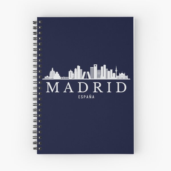 Artikelvorschau, Skyline von Madrid, Madrid, Spanien entworfen und verkauft von Dressyourflag.