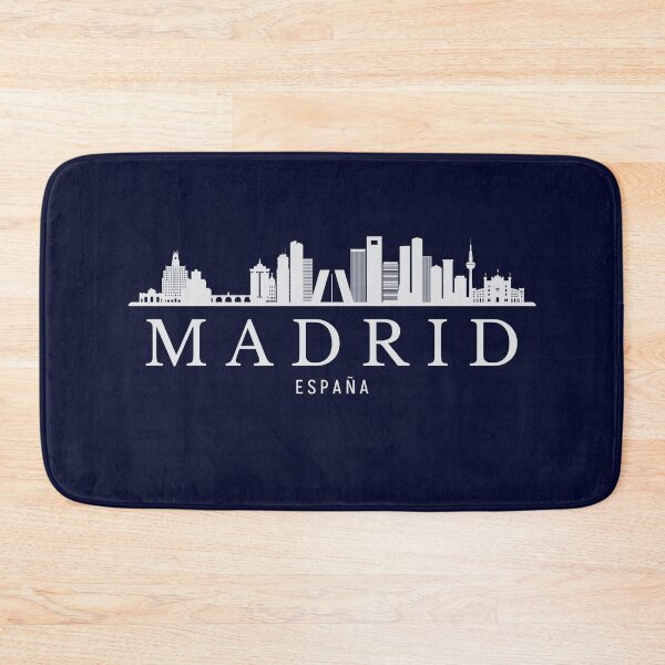 Artikelvorschau, Skyline von Madrid, Madrid, Spanien entworfen und verkauft von Dressyourflag.