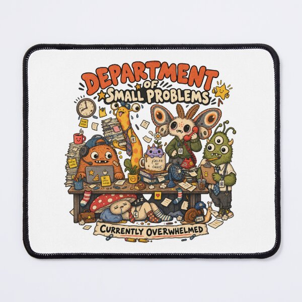 Item preview, Department of Small Problems Office Chaos designed and sold by Trendy-Artistry.