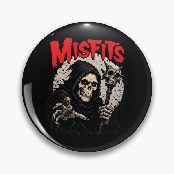 Item preview, Misfits Band Skull designed and sold by Boslesshop.