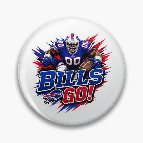 Item preview, Bills Go! Buffalo Bills Football Fan #0154 designed and sold by GLUVY-THEME.