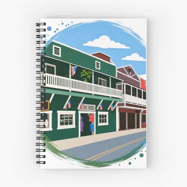 Item preview, Title Island Street – Tropical Town Walk designed and sold by GeEeN.