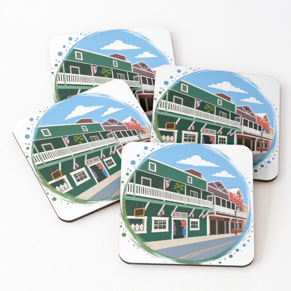 Item preview, Title Island Street – Tropical Town Walk designed and sold by GeEeN.