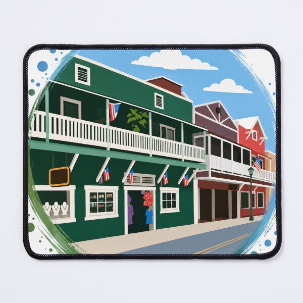 Item preview, Title Island Street – Tropical Town Walk designed and sold by GeEeN.