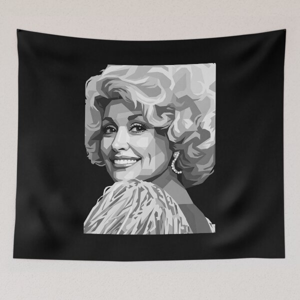 Item preview, Dolly Parton Grayscale designed and sold by gosipli438.