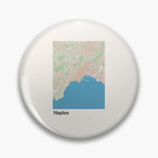 Item preview, Naples Minimalistic Map Art designed and sold by MapsNerd.