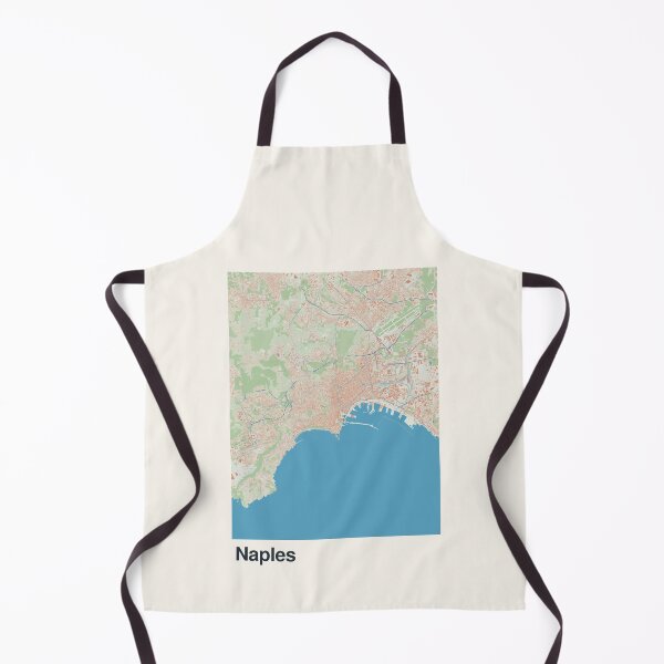 Item preview, Naples Minimalistic Map Art designed and sold by MapsNerd.
