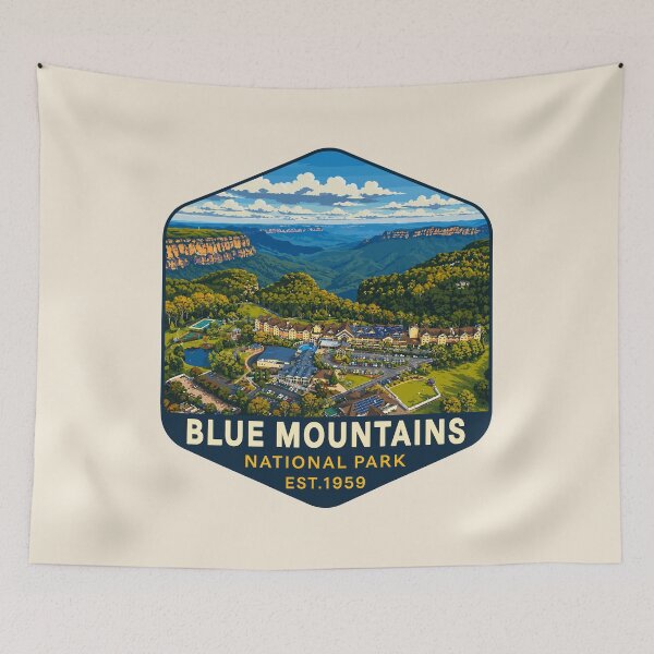 Item preview, Blue Mountains National Park designed and sold by Gideon Emmerich.
