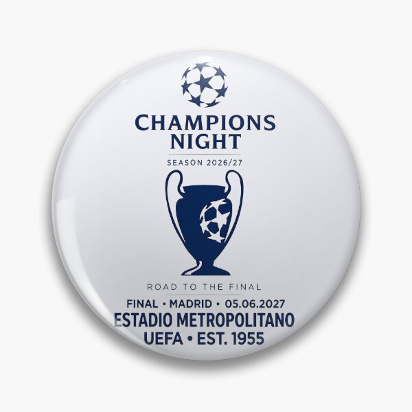 Item preview, Champions Night Football Final 2027 Madrid  designed and sold by Abeshinobi.