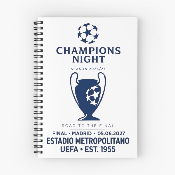 Item preview, Champions Night Football Final 2027 Madrid  designed and sold by Abeshinobi.