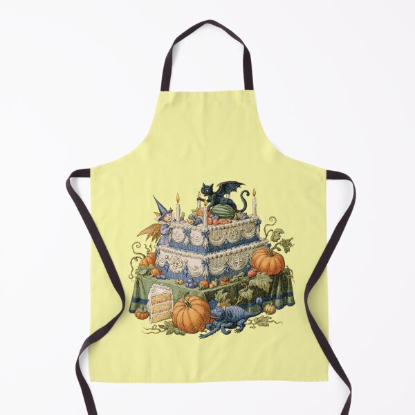 Item preview, Magical Halloween cake with companion pumpkins and candles designed and sold by Mauswohn.