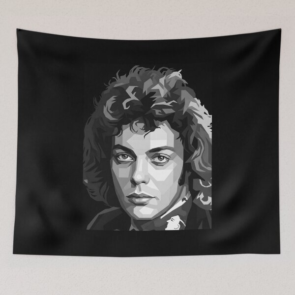 Aperçu de l'œuvre Tim Curry en niveaux de gris créée et vendue par gosipli438.