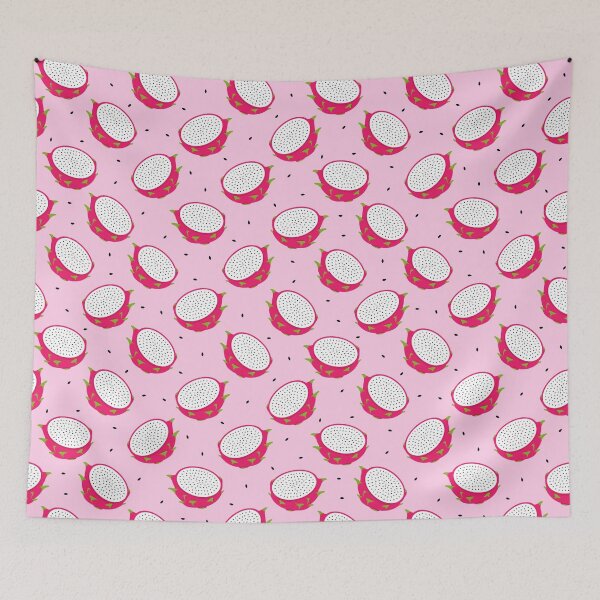 Item preview, Pink Dragon Fruit Seamless Pattern designed and sold by teeperfect.
