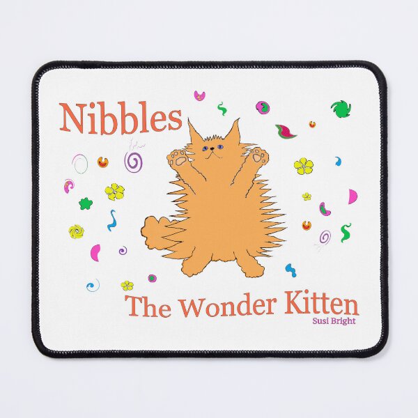 Item preview, Nibbles The Wonder Kitten designed and sold by SusiBright.