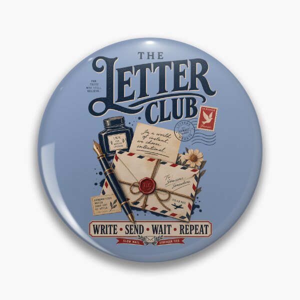 Item preview, The Letter Club Vintage Letter Writing designed and sold by KakangMudi.