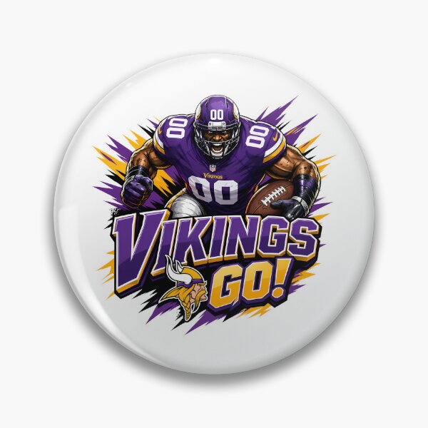 Artikelvorschau, Vikings Go! Minnesota Vikings Football-Fan #0156 entworfen und verkauft von GLUVY-THEME.