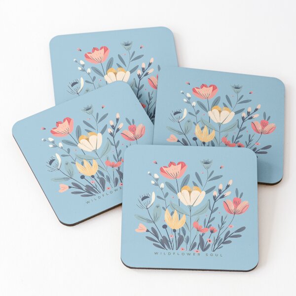 Item preview, Wildflower Soul Aesthetic Vintage Floral Bouquet Art designed and sold by SeJaa.