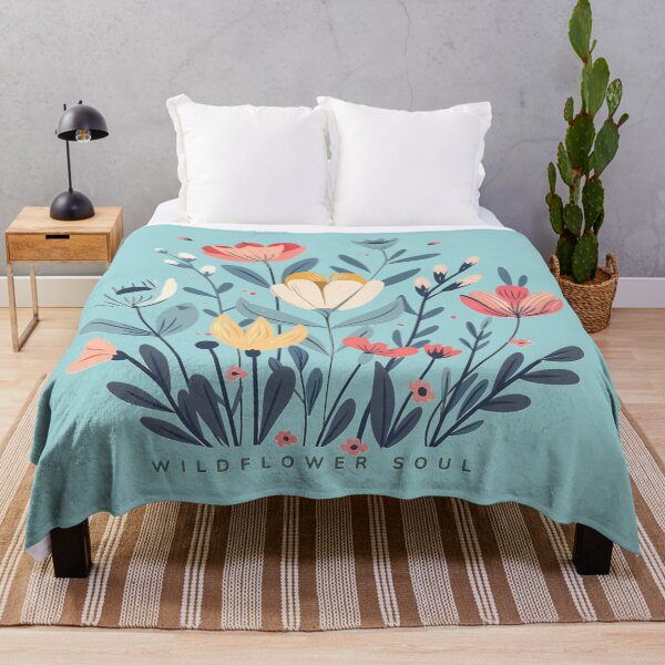 Item preview, Wildflower Soul Aesthetic Vintage Floral Bouquet Art designed and sold by SeJaa.