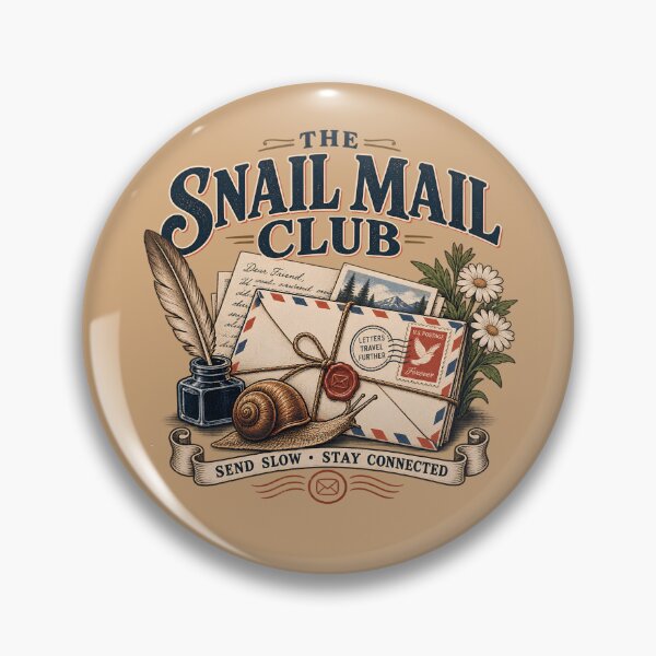 Item preview, The Snail Mail Club Vintage Postal Society designed and sold by KakangMudi.