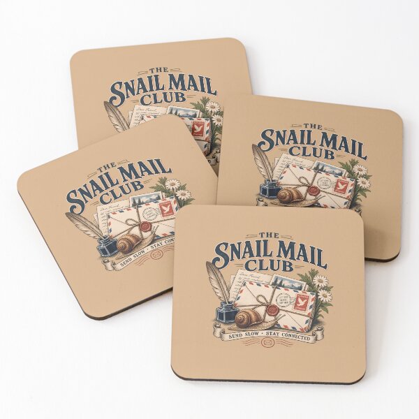 Item preview, The Snail Mail Club Vintage Postal Society designed and sold by KakangMudi.