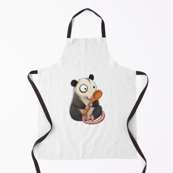 Item preview, Opossum with Wooden Spoon designed and sold by The-Art-of-D.