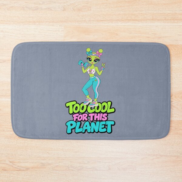 Item preview, Too Cool for This Planet – Alien Gym Girl designed and sold by Aimetoi.