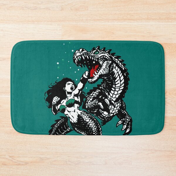 Item preview, Mermaid vs Loch Ness Monster designed and sold by HarleyWarren.