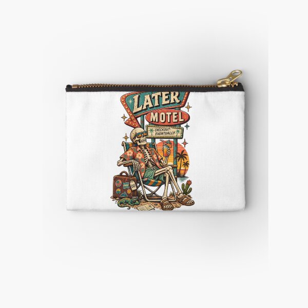 Item preview, Later Motel Skeleton Vacation designed and sold by Trendy-Artistry.