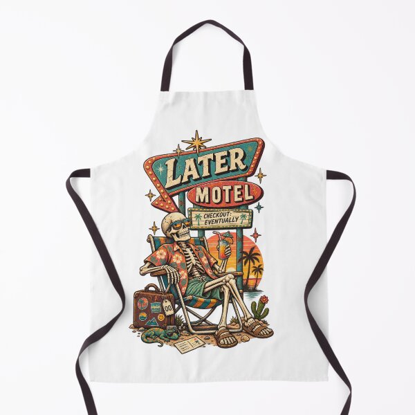 Item preview, Later Motel Skeleton Vacation designed and sold by Trendy-Artistry.