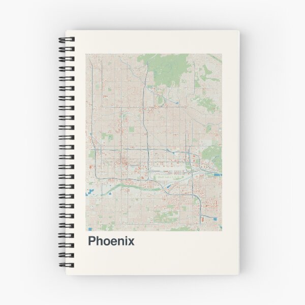 Item preview, Phoenix Minimalistic Map Art designed and sold by MapsNerd.
