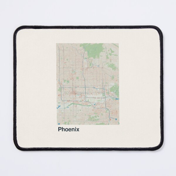 Item preview, Phoenix Minimalistic Map Art designed and sold by MapsNerd.