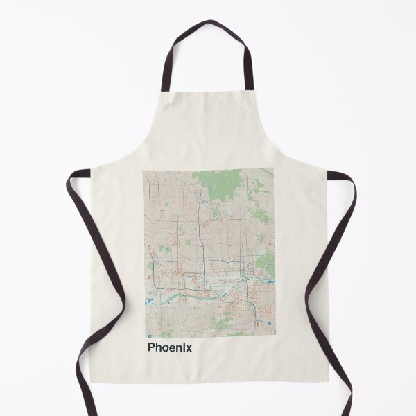 Item preview, Phoenix Minimalistic Map Art designed and sold by MapsNerd.
