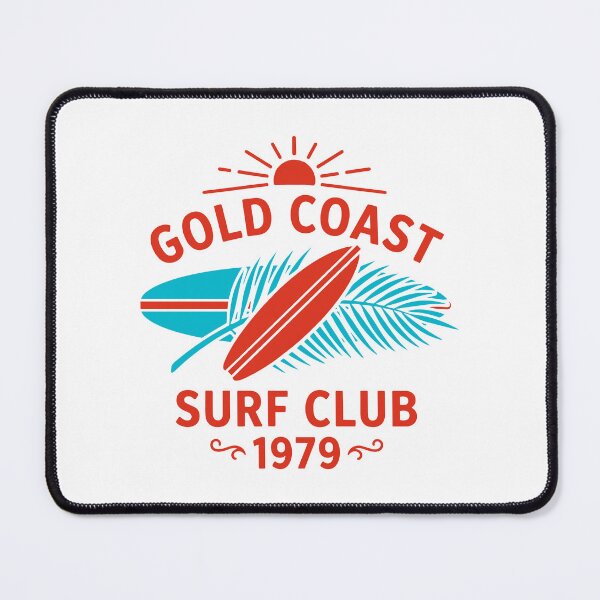 Item preview, Gold Coast Surf Club 1979 Crossed Surfboard Design designed and sold by NUSA NIPA.