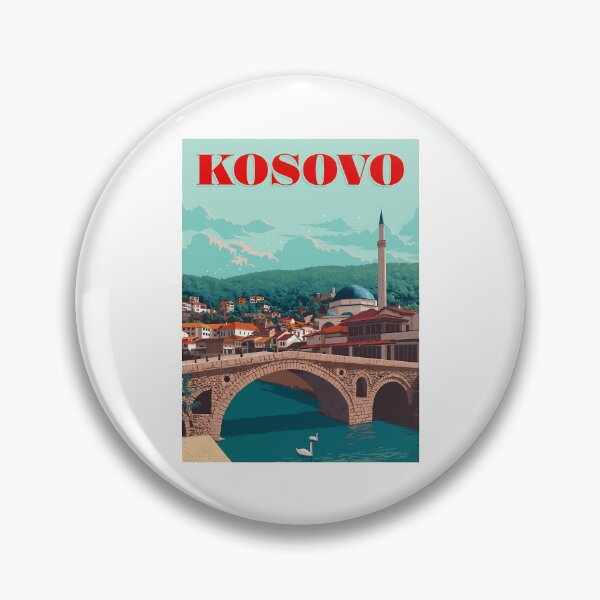 Item preview, Kosovo  Vintage Travel Advertising Print designed and sold by riyao-rourke.