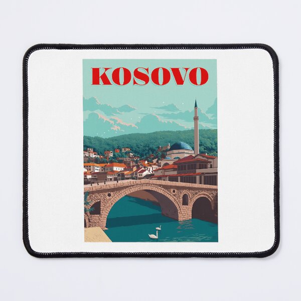 Item preview, Kosovo  Vintage Travel Advertising Print designed and sold by riyao-rourke.