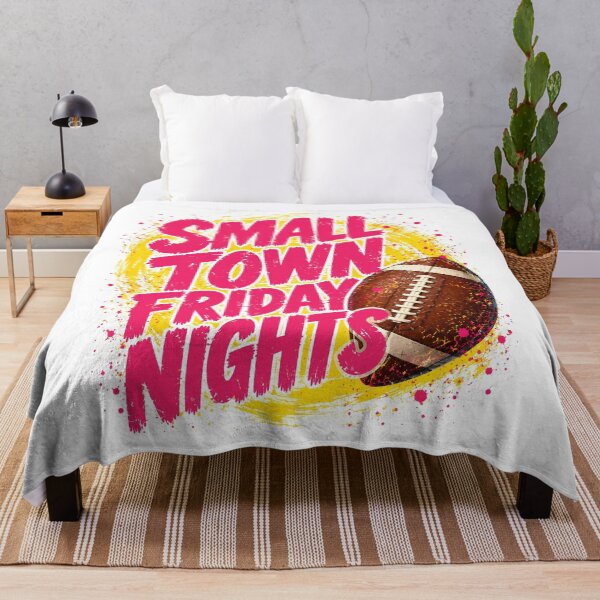 Item preview, Small Town Friday Nights , Football Fan Gift, Friday Night Football Graphic Tee, Small Town Gift, Football Mom Shirt designed and sold by Merchall store.