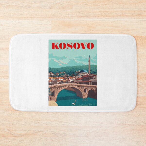 Item preview, Kosovo  Vintage Travel Advertising Print designed and sold by riyao-rourke.