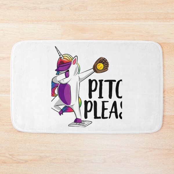 Item preview, Dabbing Unicorn Softball Girls Softball Dab Softball Gift Cute Softball Unicorn Dab designed and sold by janyah-nair.