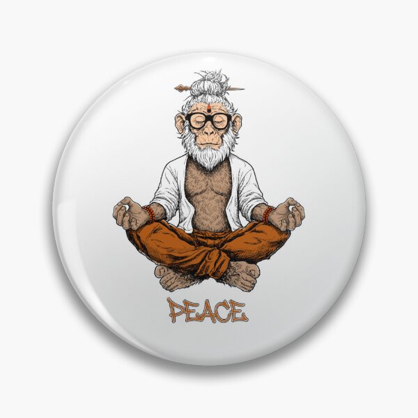 Item preview, Monkey​ peace​ designed and sold by DigitalArtTK.