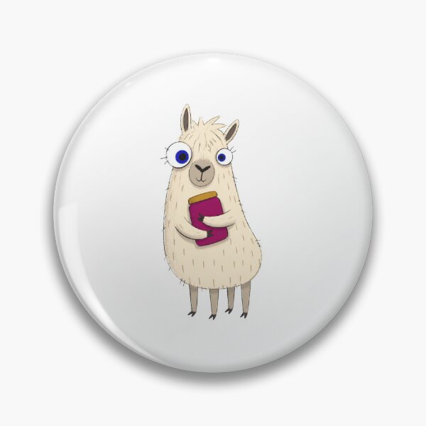 Item preview, Alpaca with a Plum Tea Tin designed and sold by The-Art-of-D.