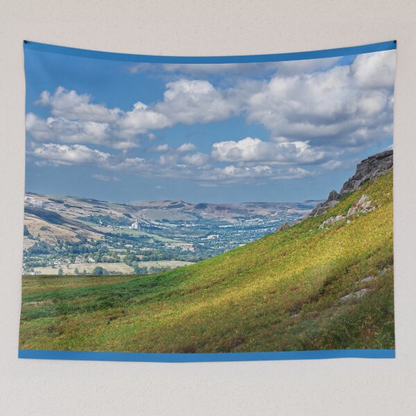 Item preview, Castleton from Higger Tor designed and sold by Alisonchambers2.