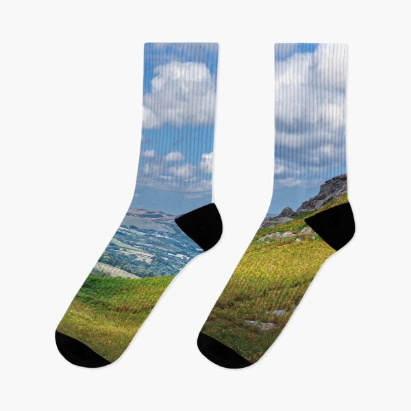Item preview, Castleton from Higger Tor designed and sold by Alisonchambers2.
